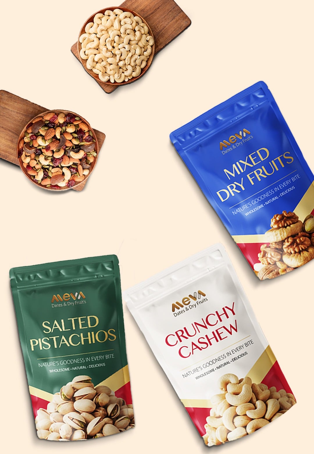 Assorted spices in bowls